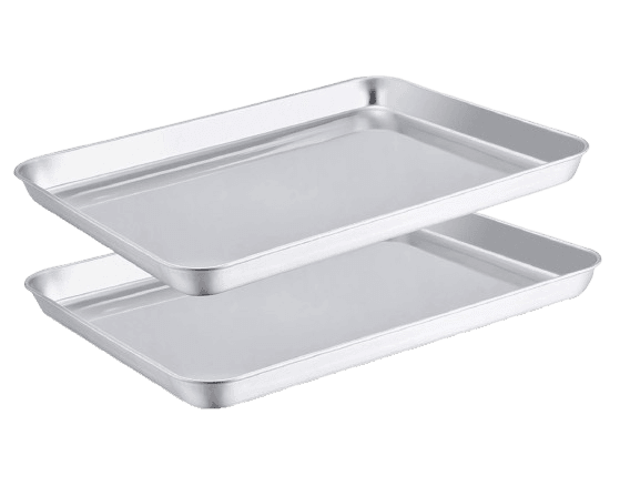 TeamFar Baking Sheet Set - Best Non Toxic Baking Pans