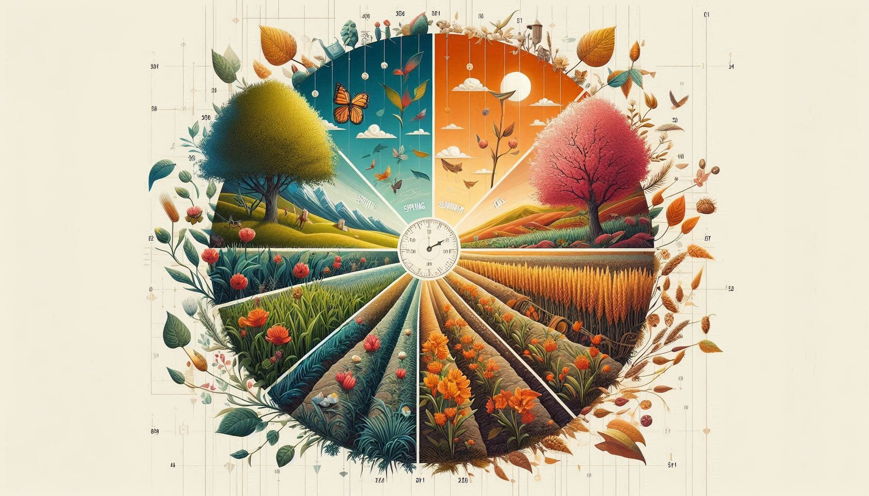 Seasonal Planting Guide - Organic Vegetable Gardening