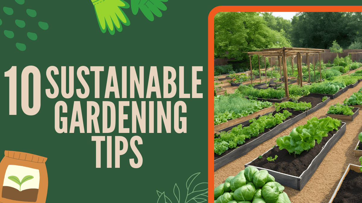 10 Sustainable Gardening Tips - Eco-Friendly Tricks