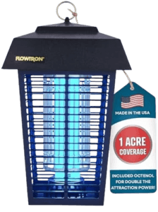 Flowtron Solar-Powered Bug Zapper - Top 25 Best Gifts for Gardeners