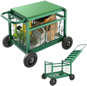 Rolling Garden Work Seat - Top 5 Gardening Stools for Seniors