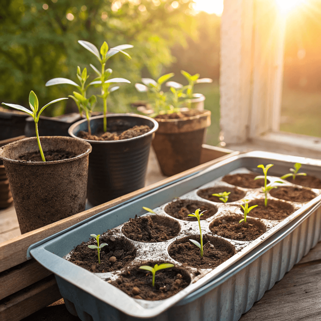Step 4 Transplanting Seedlings - How to Grow Phlox From Seed