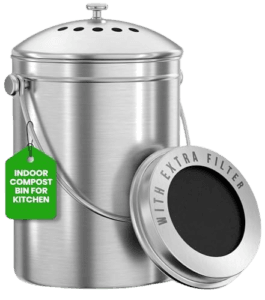 Utopia Kitchen Compost Bin - Top 25 Best Gifts for Gardeners