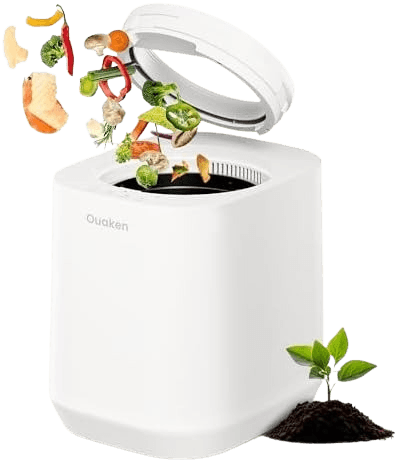Ouaken 4L Electric Composter for Kitchen