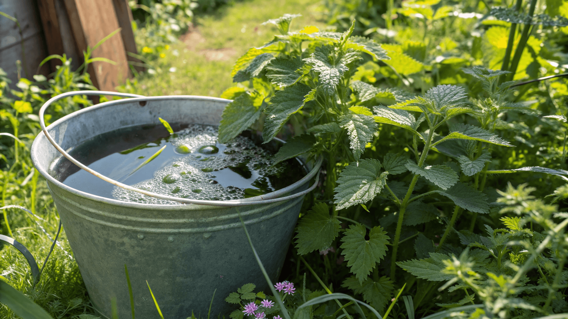 How to make liquid fertilizer at home?