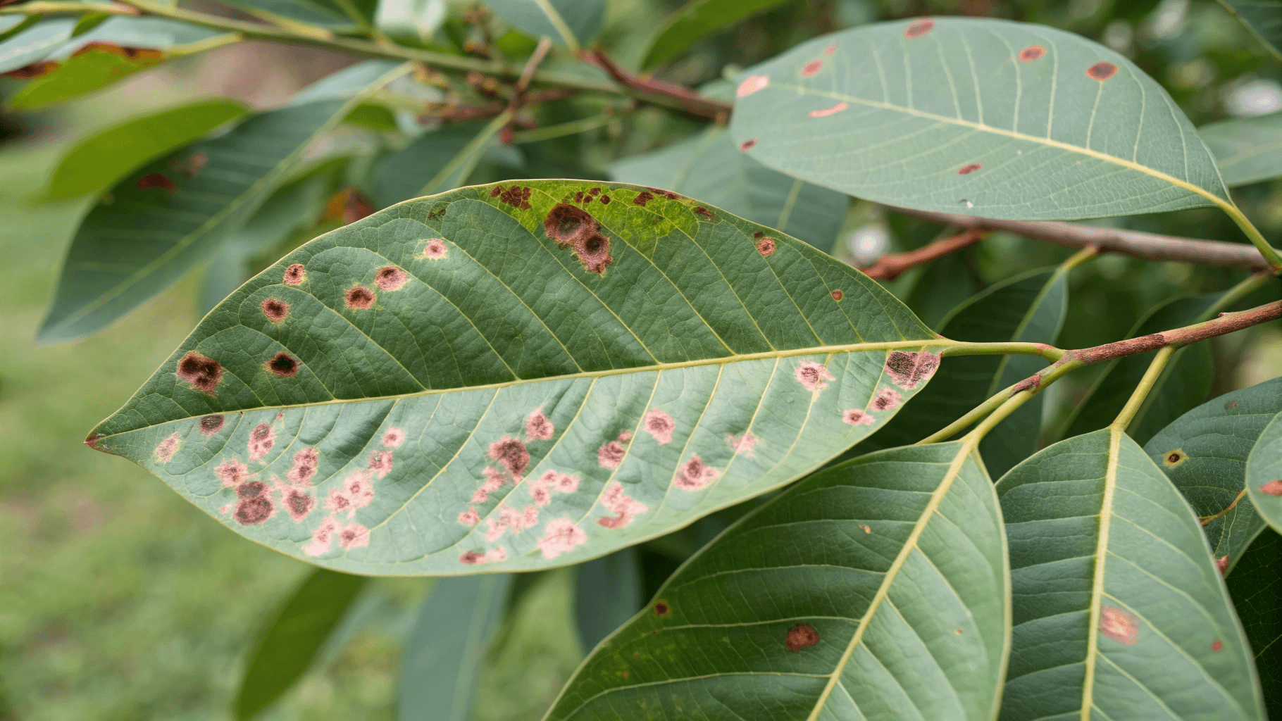 Diseases Affecting Crape Myrtle - Leaf Spot