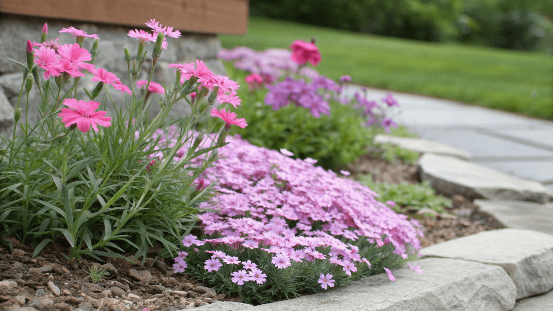 Best Companion Plants for Creeping Phlox - Dianthus