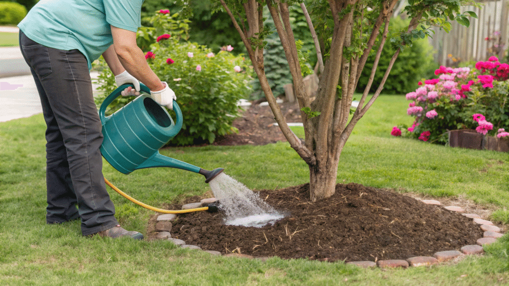 Fertilizing, Mulching, Watering Crape Myrtle