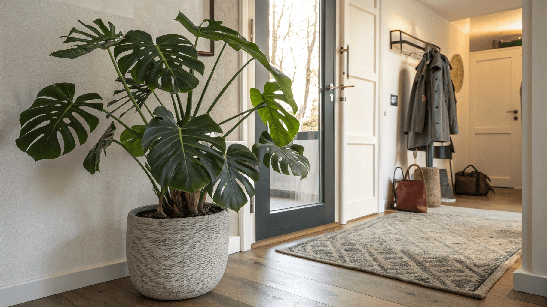Placement Ideas for Monstera - Entryway