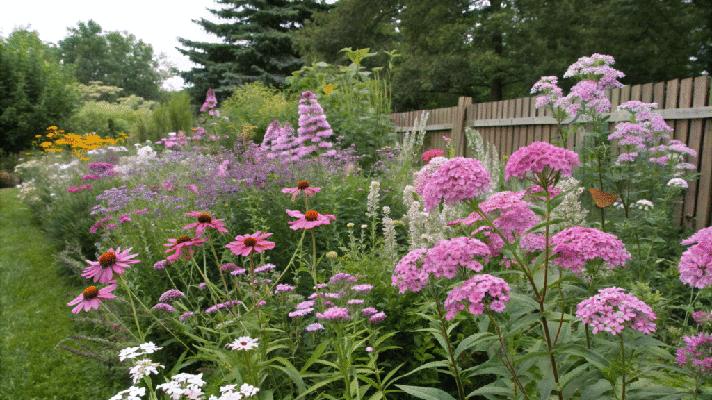 Garden Design Ideas Using Companion Plants for Phlox - Pollinator Paradise