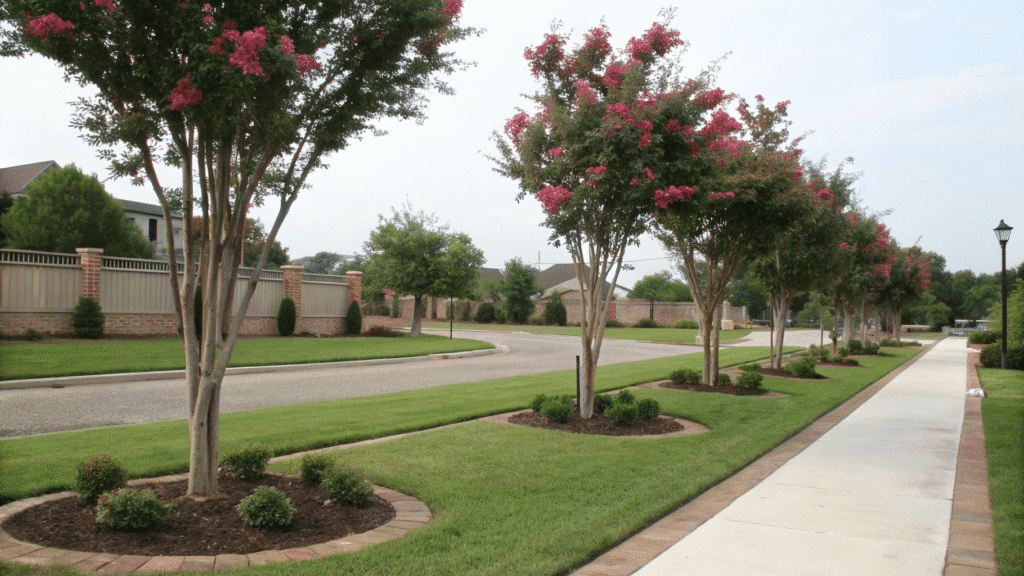 Spacing from Foundations and Walkways