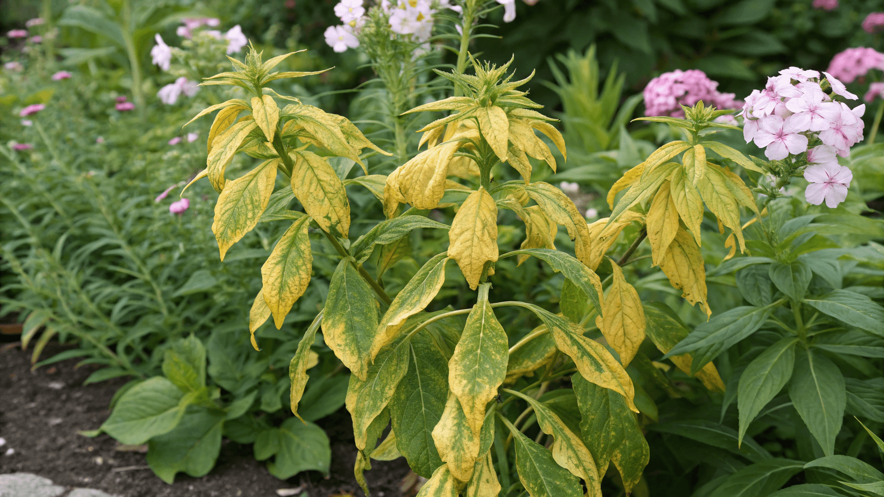 5 Common Phlox Problems - Yellowing or Wilting Leaves