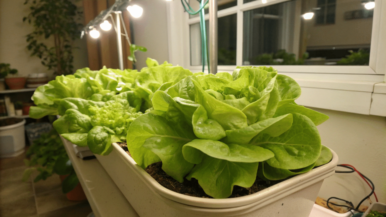 How to Grow Lettuce Indoors - Year-Round Harvest Guide
