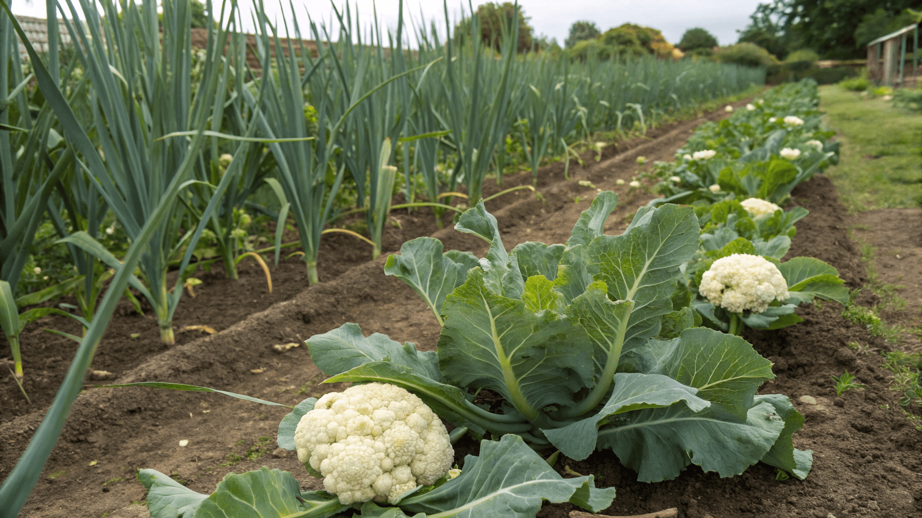Best Companion Plants for Garlic - Garlic acts as a natural defense against cabbage moths, flea beetles, and other pests common to this family. Planting garlic nearby encourages stronger growth and reduces the need for pesticides.