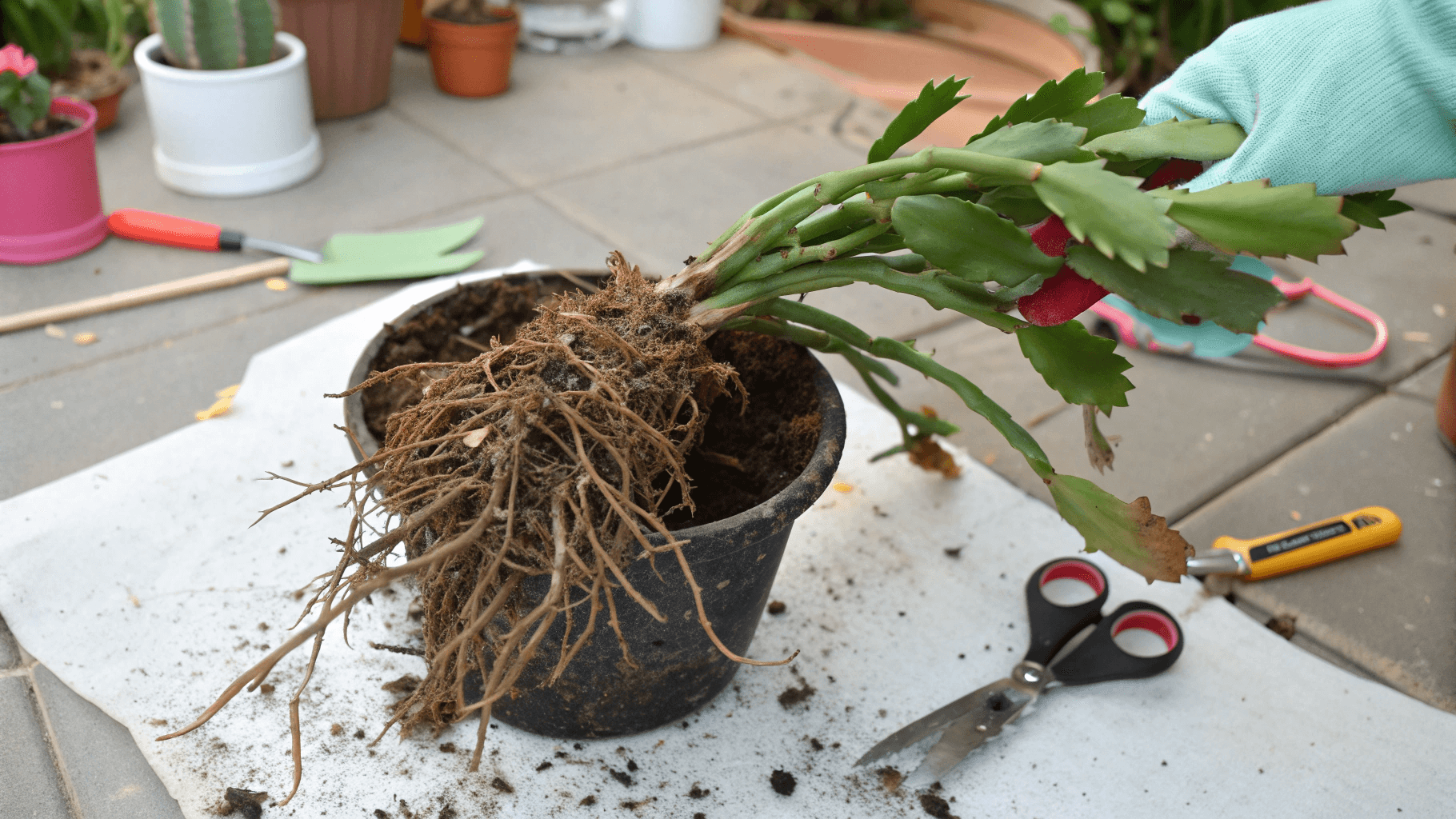 Common Christmas Cactus Problems and Fixes - Root Rot