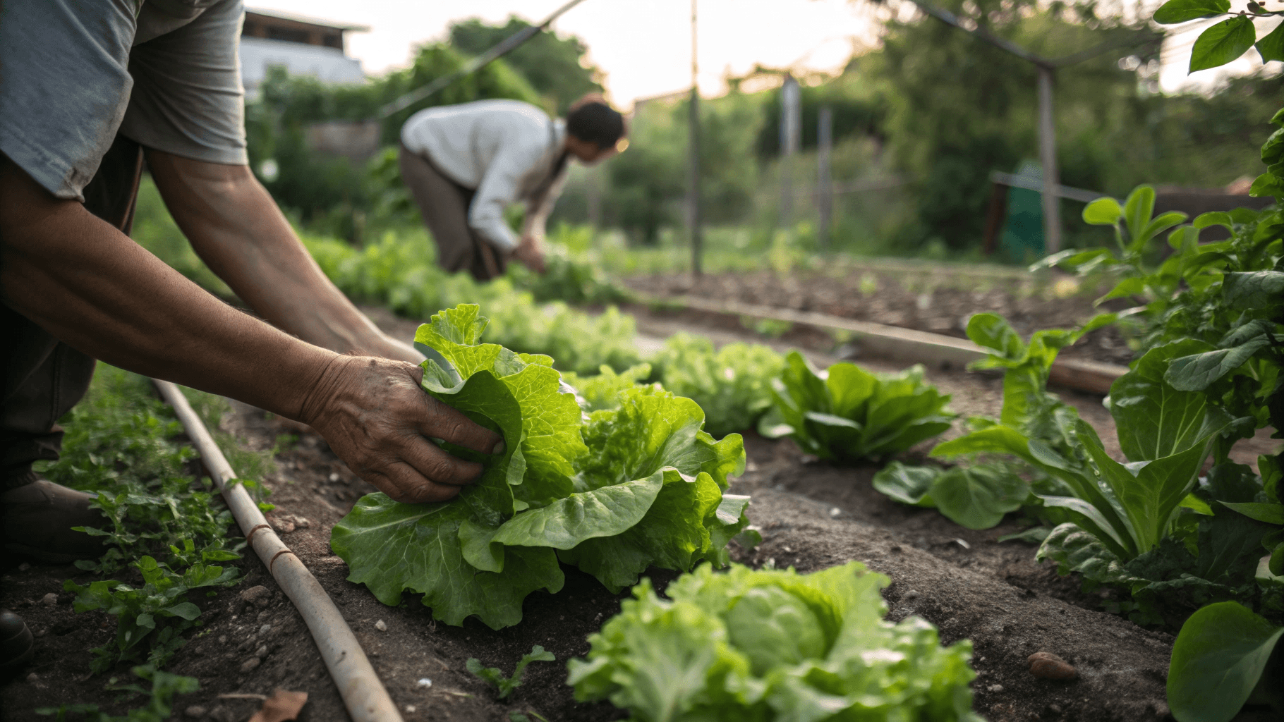 How to Harvest Lettuce - Not all lettuce varieties behave the same way. Harvesting them properly ensures better regrowth and better flavor.