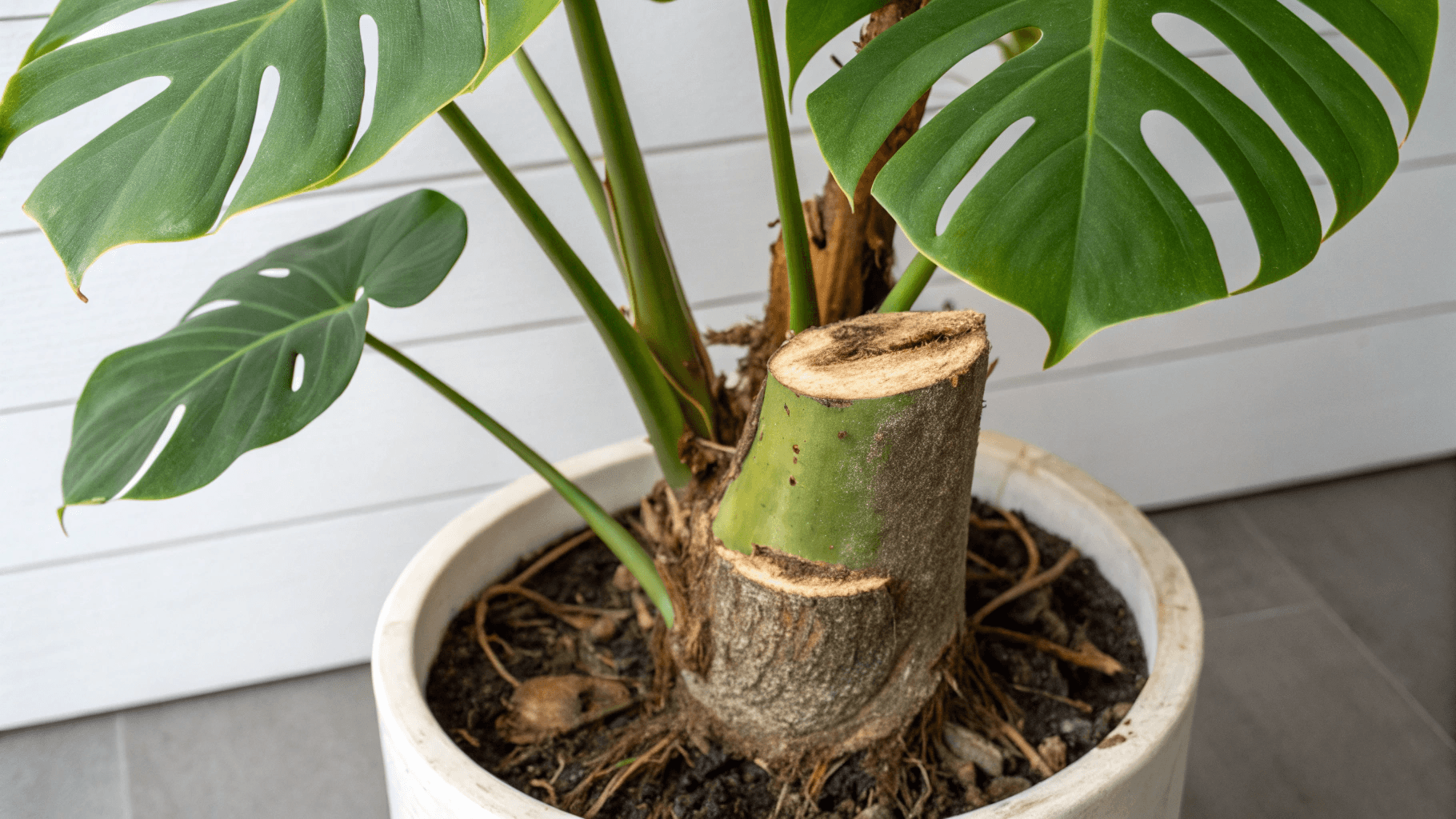 Common Mistakes and How to Recover From Them - If you cut below a node, that section won’t regrow, and the stem may die back.