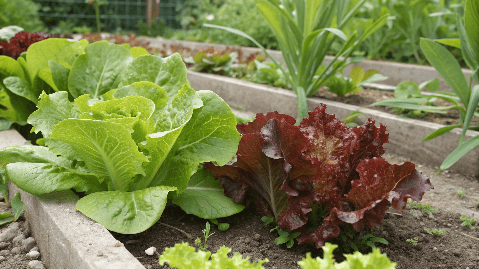 How to Grow Lettuce - Looseleaf (Green leaf, Red leaf, Oakleaf) - Looseleaf lettuce grows open and leafy and the more you pick, the more it grows back.