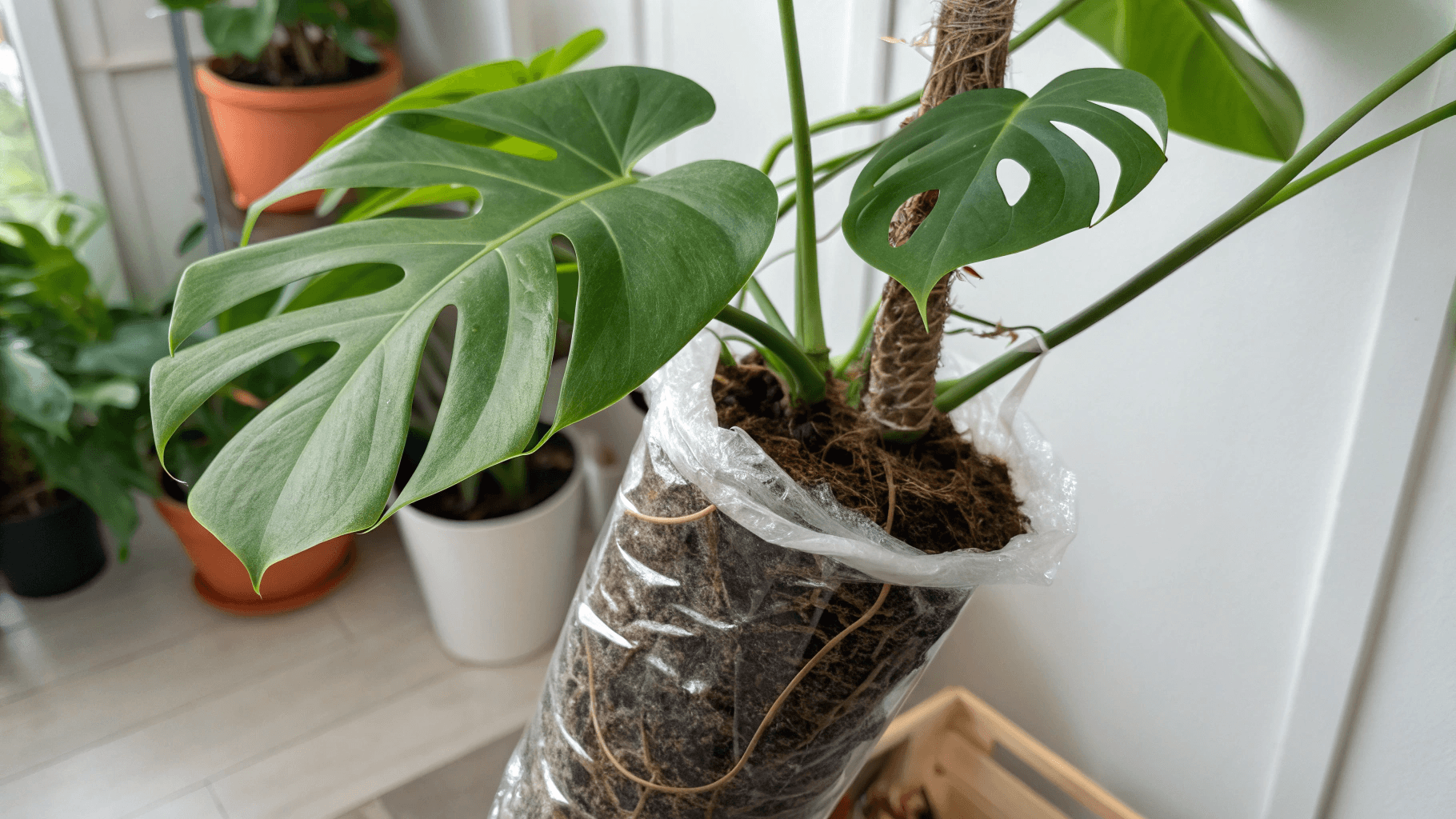 How to Propagate Monstera - Air-Layering