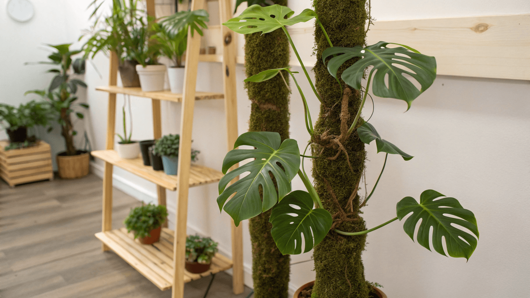 Pot and Support Choices - Moss Poles