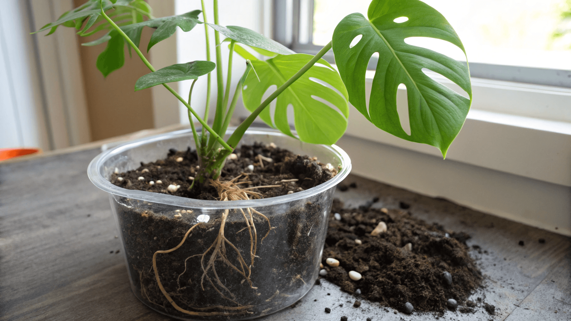 How to Propagate Monstera - Soil Propagation