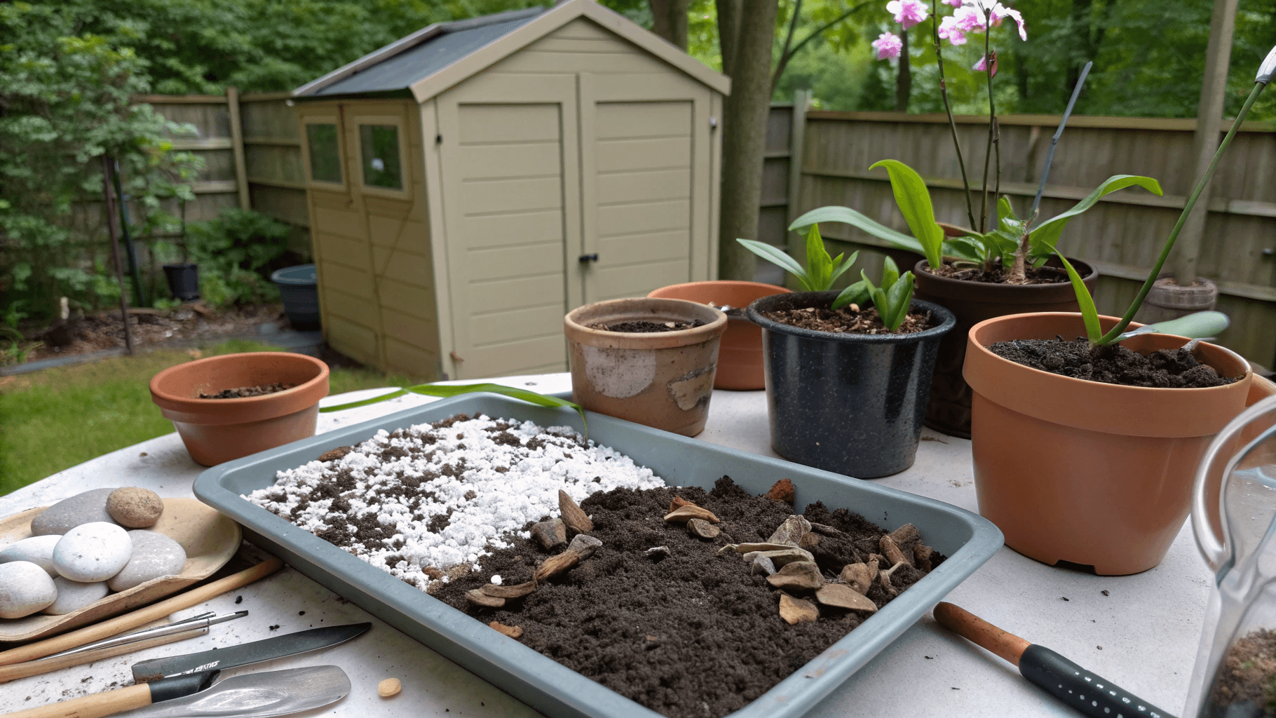 The Best Christmas Cactus Potting Mix Recipe (DIY) - If you want the healthiest plant possible, nothing beats a homemade mix. It’s cheaper, fresher, and lets you control the moisture level.