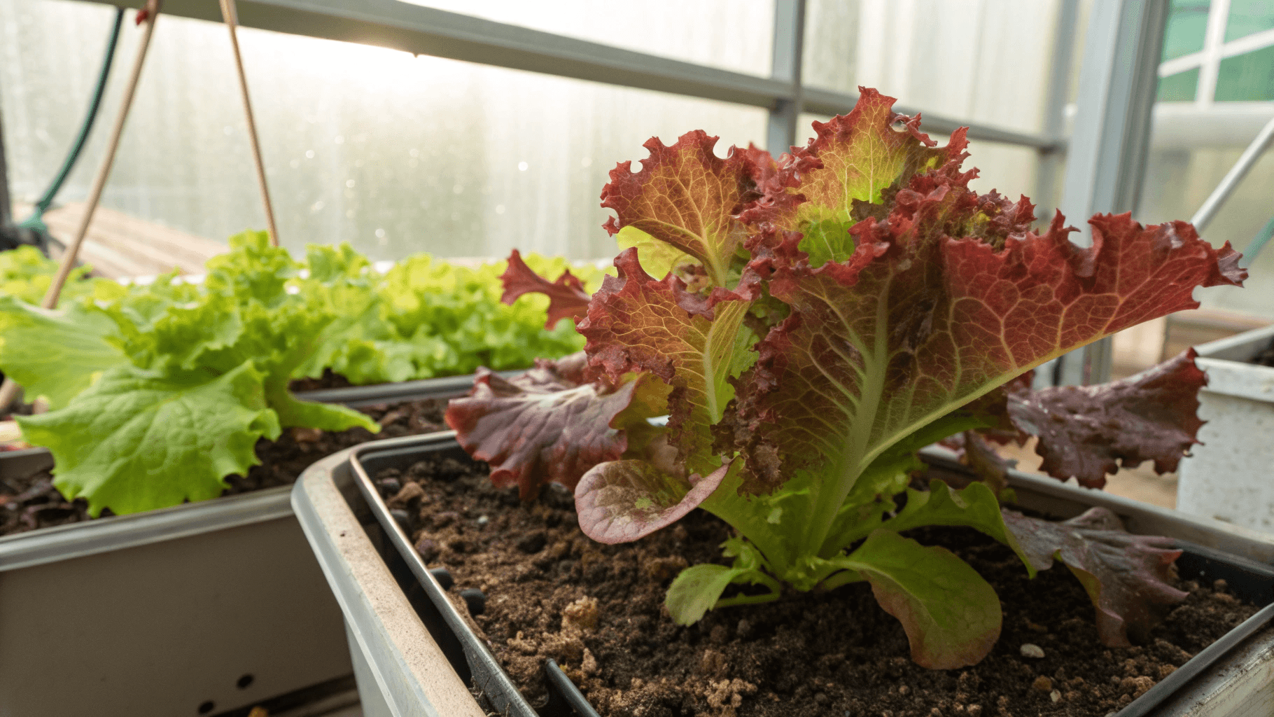 Best Lettuce Varieties for Indoor Growing - Loose-leaf varieties don’t form tight heads, so they grow quickly and tolerate indoor conditions well.
