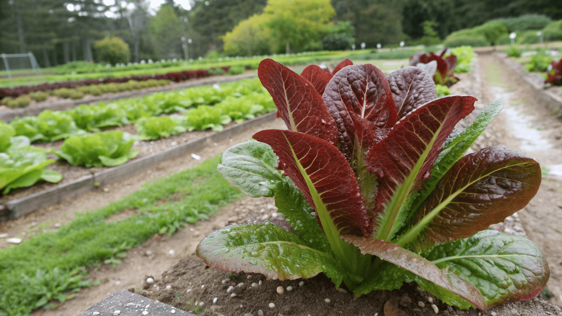 Best Romaine Varieties - Romaine Rouge d’Hiver