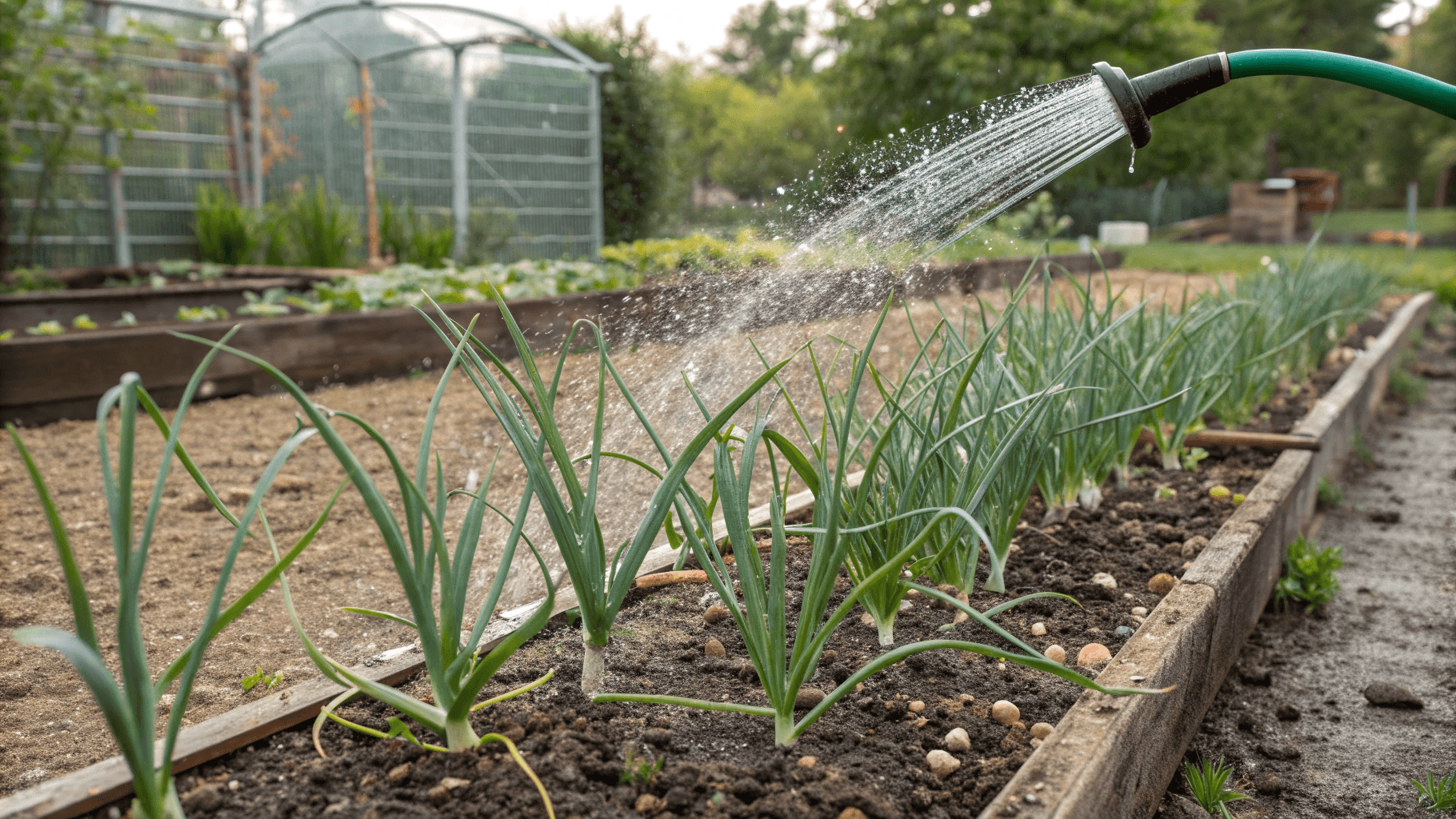 6 Easy Feeding and Watering Garlic Methods for Maximum Flavor - Garlic roots deeply, but it’s surprisingly sensitive to inconsistent watering. The right balance of moisture at the right time is essential for forming those large, firm bulbs.