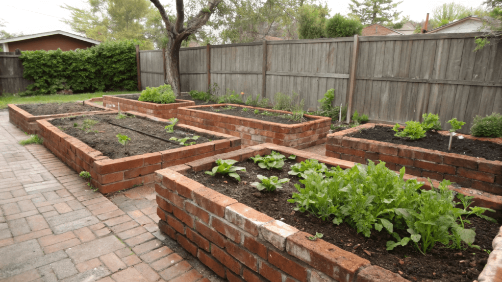 Best Budget-Friendly Materials for Raised Garden Beds - Bricks