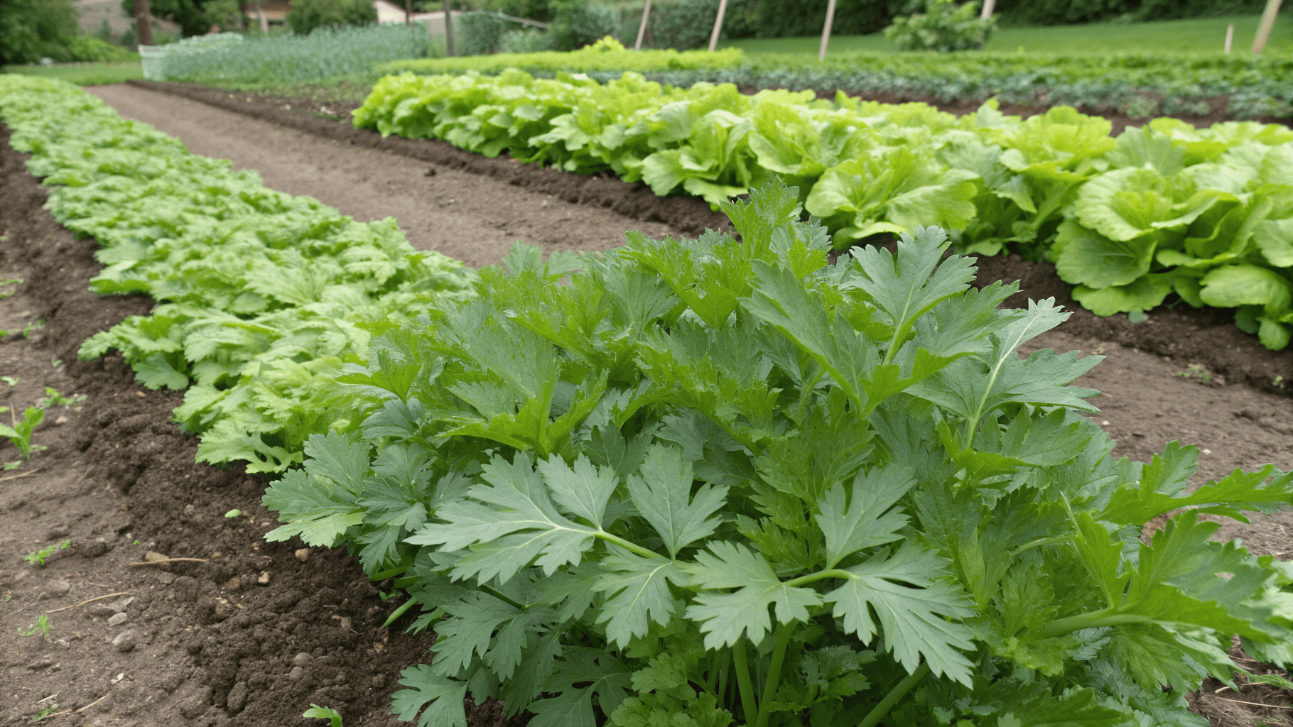 Best Companion Plants for Lettuce -  Much like carrots, parsnips extend deep into the soil, improving structure without competing with lettuce roots. Their tops provide mild shade in late spring.