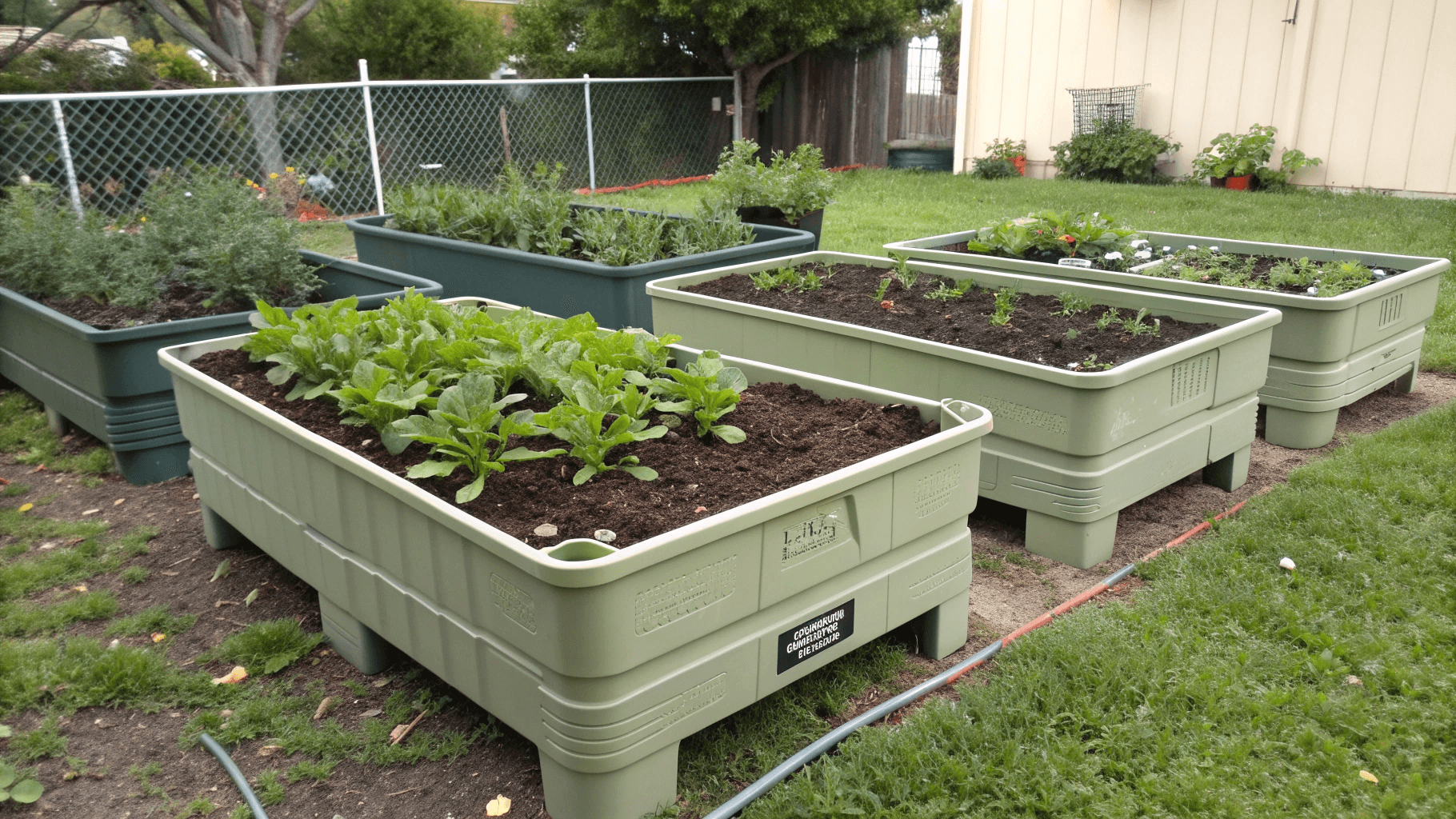 Materials of Raised Beds - Plastic/Composite Raised Beds