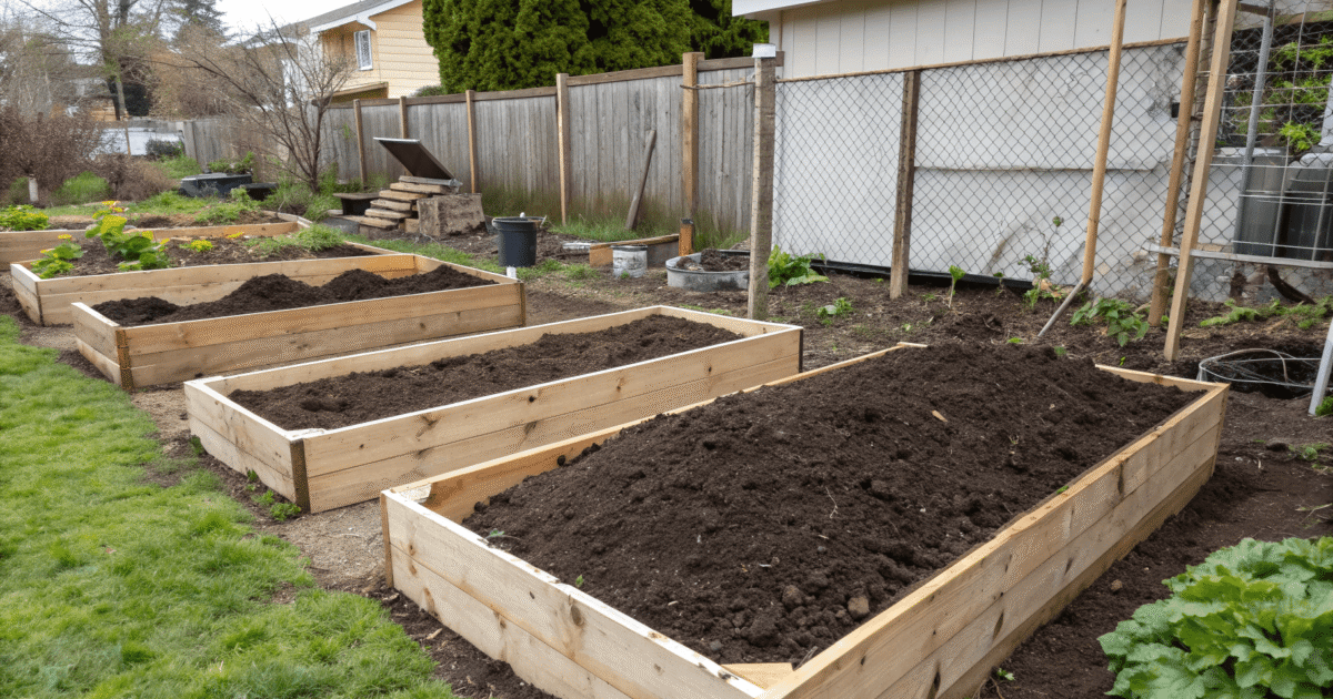 Raised bed maintenance works best when you care for them in small, intentional steps throughout the year.