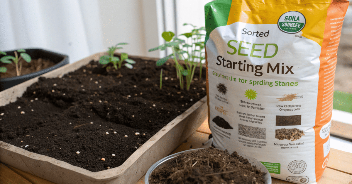 This guide shows you how to make the best seed starting mix at home using simple, affordable, and eco-friendly ingredients.