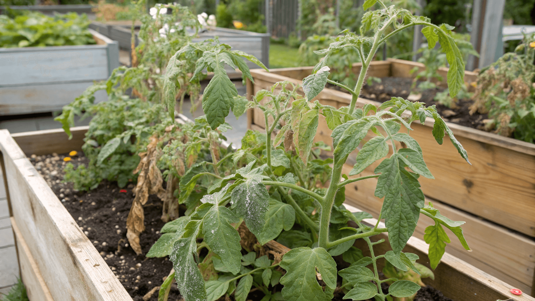 These pests attack the soft foliage of vegetable crops, sucking out plant sap, weakening growth, and spreading disease between plants.