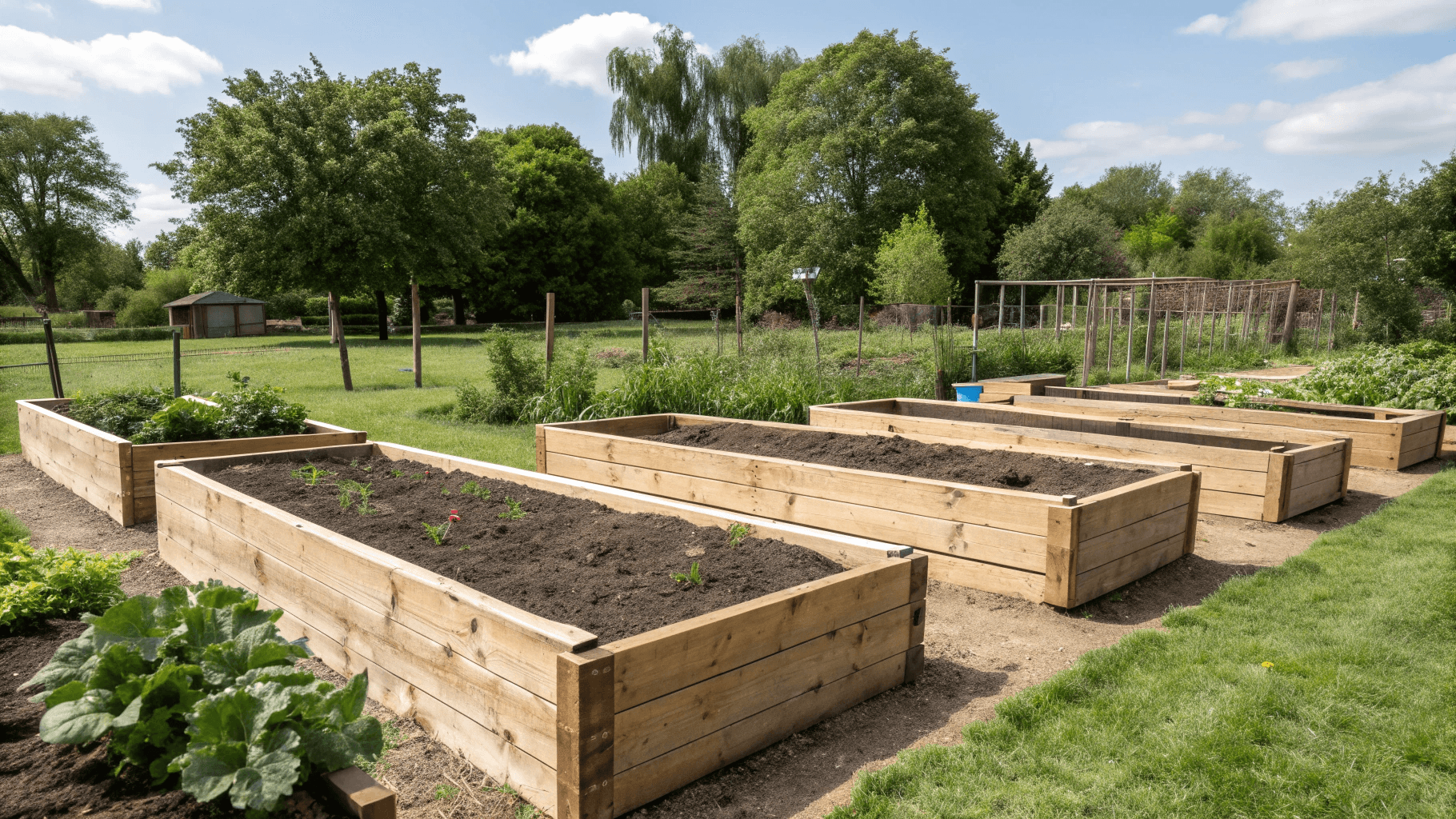 Materials of Raised Beds - Wood Raised Beds