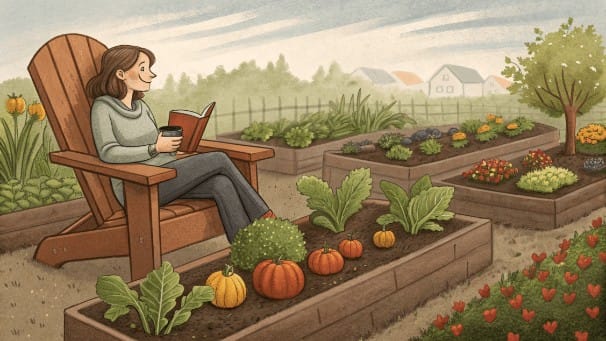 The Brown Chair is a vegetable gardening blog sharing practical advice to help home gardeners grow healthy food with confidence.