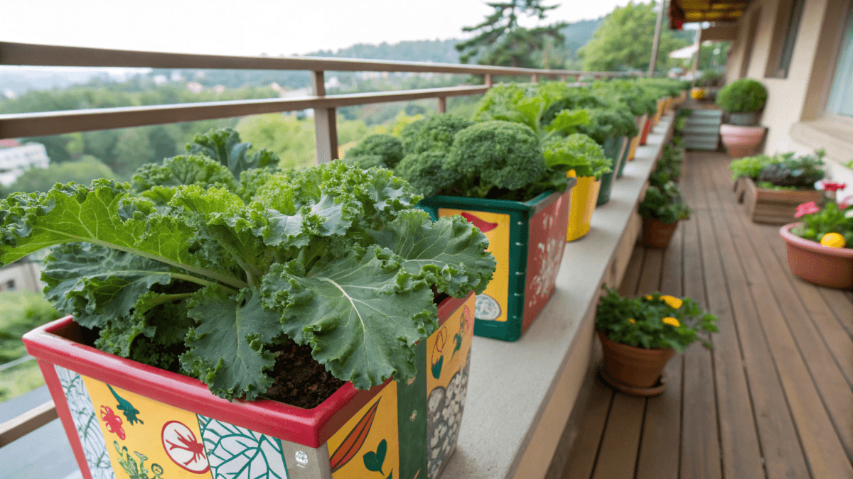 How to Grow Kale in Containers (Pot Size, Soil Mix, Watering, and Feeding)