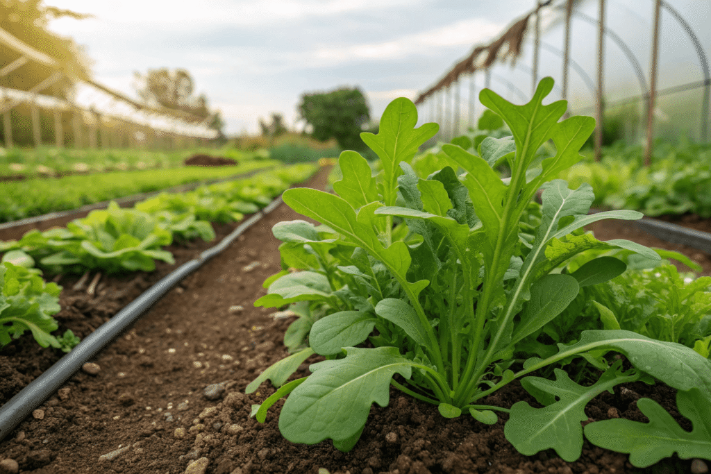 Arugula is a favorite for beginners and small-space growers. It doesn’t need deep soil, it grows well in containers, and it tolerates a bit of imperfection.
