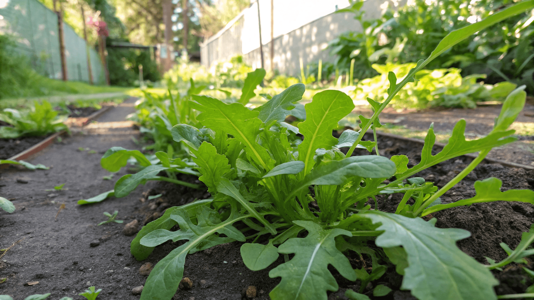 Wild arugula has narrow, jagged leaves and a stronger, spicier flavor. It grows more slowly but is more heat-tolerant and bolts less quickly. It’s great for warm climates and cooked dishes.