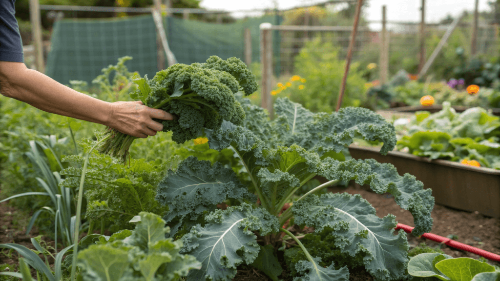 How to Harvest Kale So It Keeps Growing (Continuous Picking Without Killing the Plant)