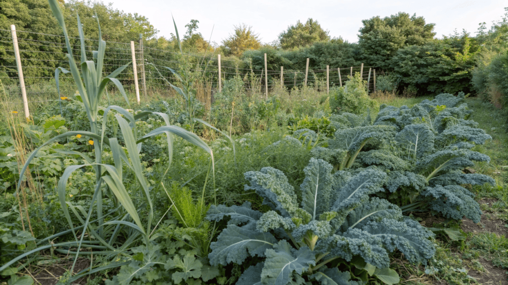 Common Kale Diseases - Tall weeds or nearby crops are blocking airflow