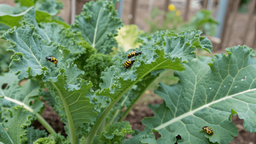 Harlequin Bugs (Stink Bugs on Brassicas)