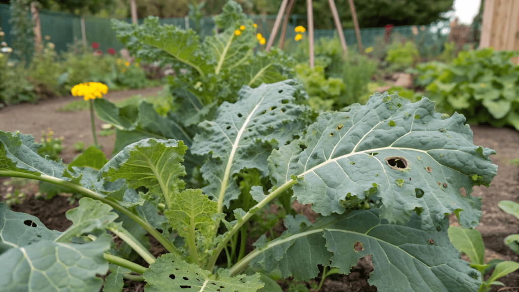Check the Kale For Pest Stress