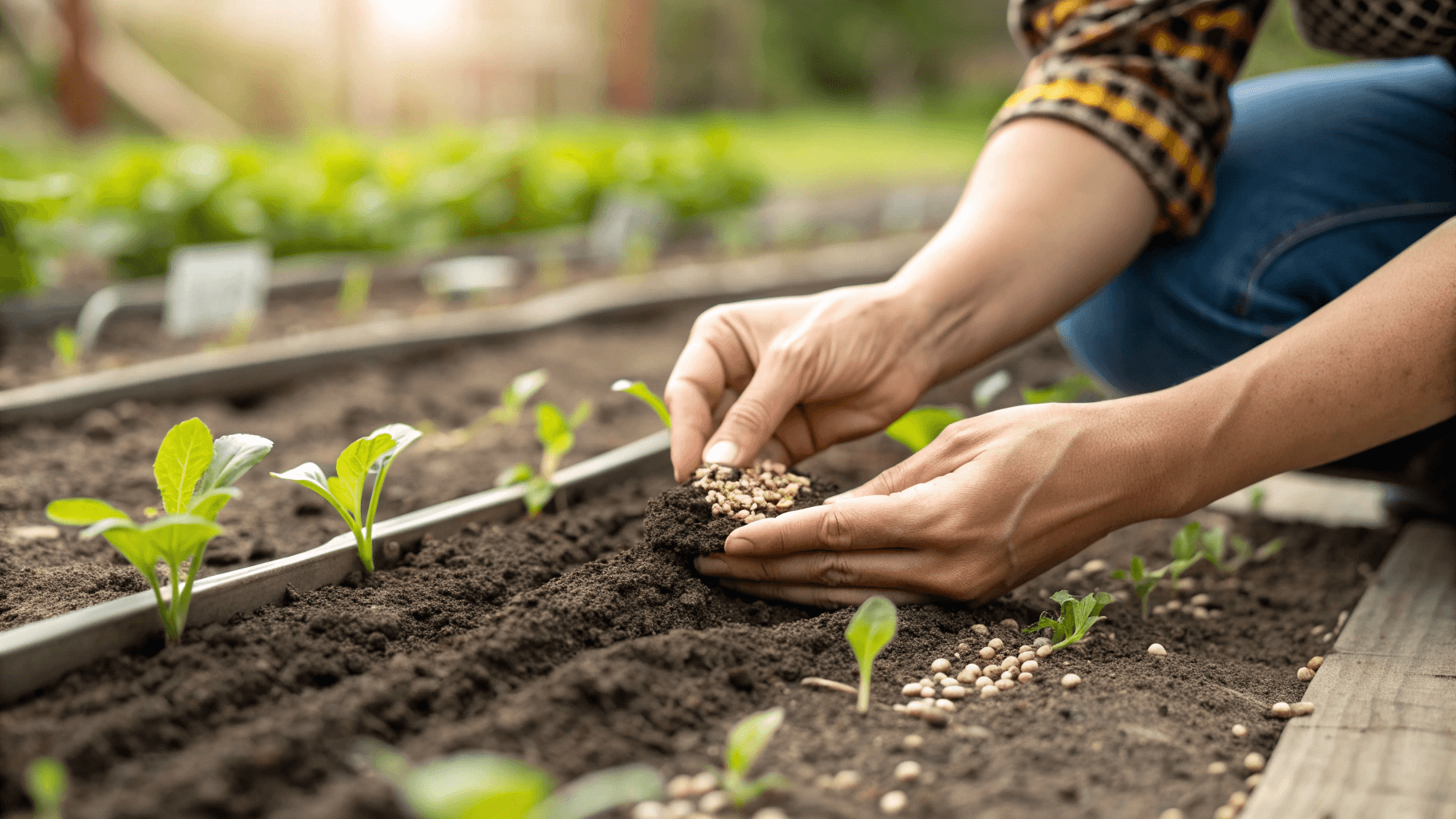 Most gardeners grow arugula from seed; it’s cheaper, easier, and faster than starting with seedlings.