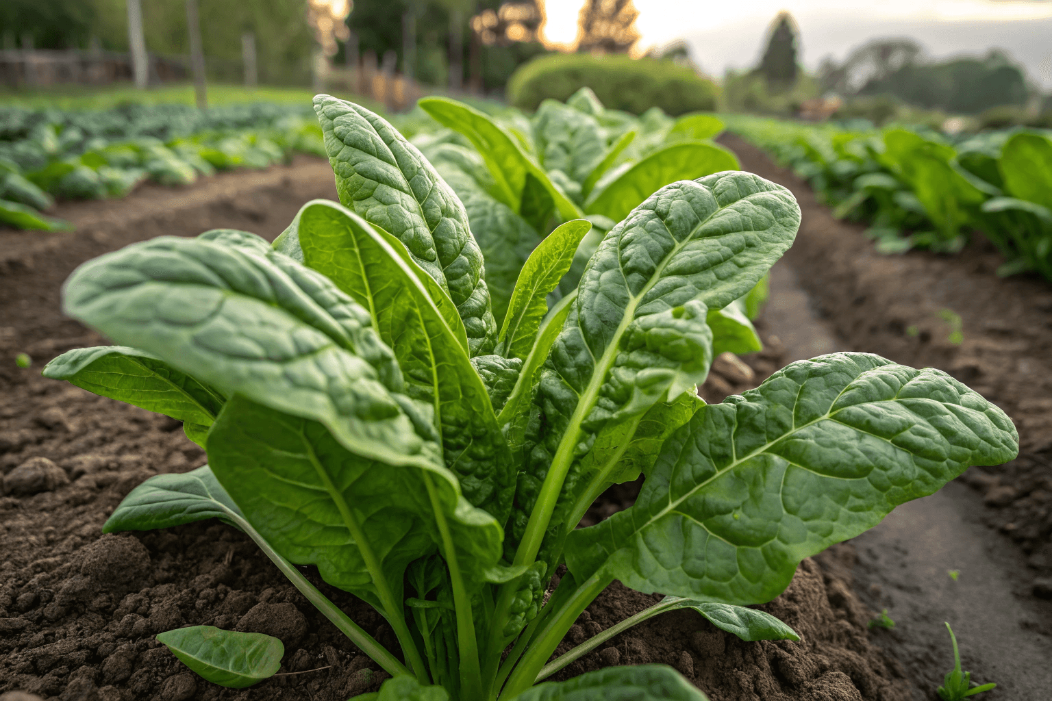 This is a hybrid between savoy and flat-leaf spinach. It has lightly crinkled leaves that are more durable than flat-leaf types but still tender. This type is great if you want balance without overthinking the choice.