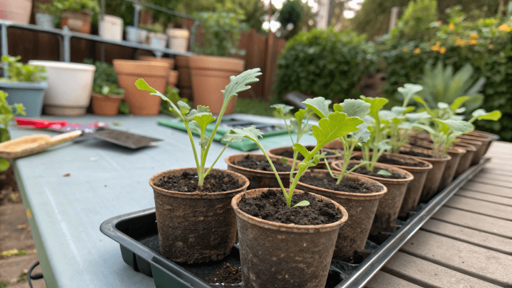 How to Plant Kale Seedlings (Transplanting Outdoors Without Shock)