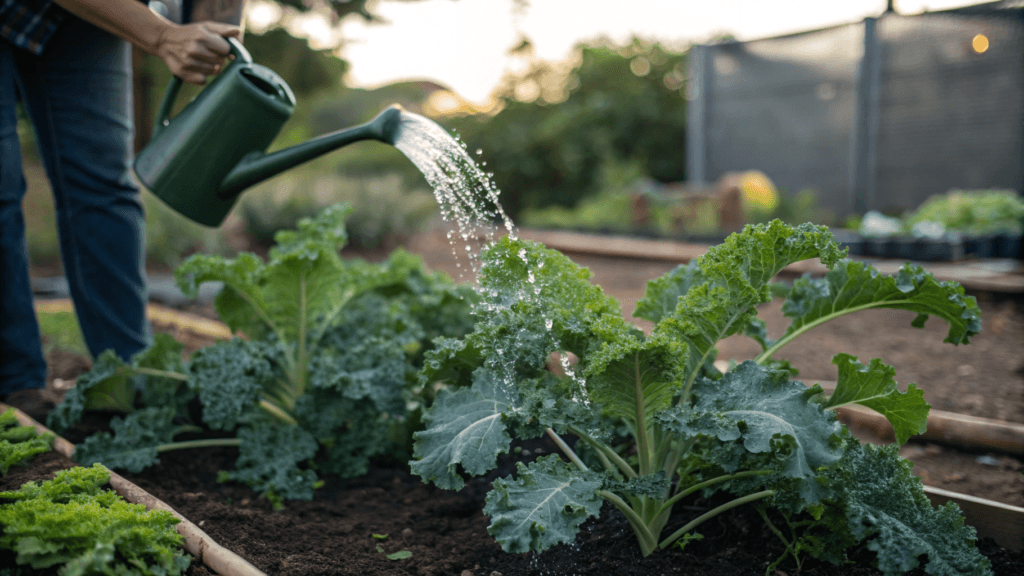 How Often to Water Kale: Weekly Amounts, Schedules, and Common Mistakes