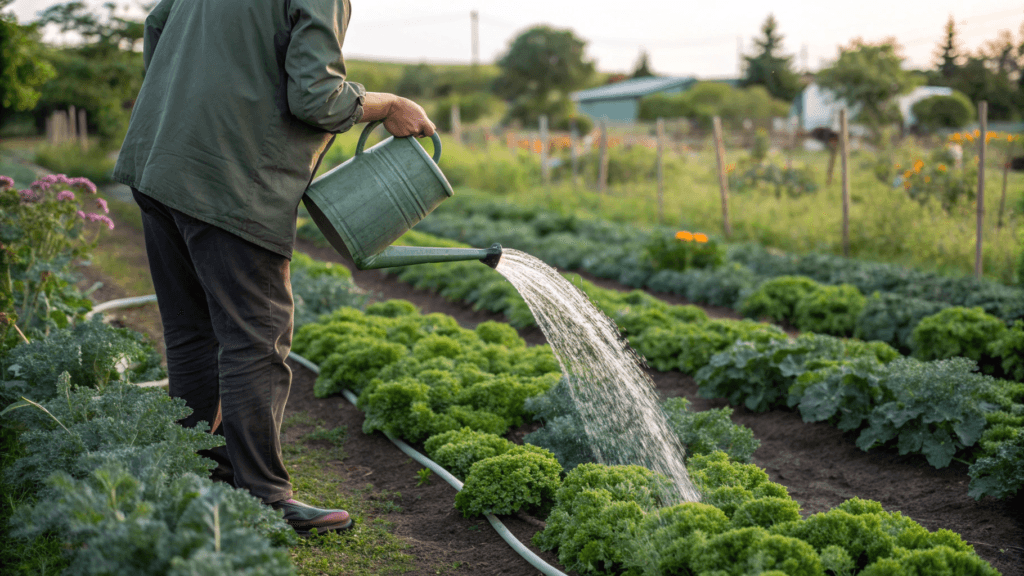 How Often to Water Kale: Weekly Amounts, Schedules, and Common Mistakes