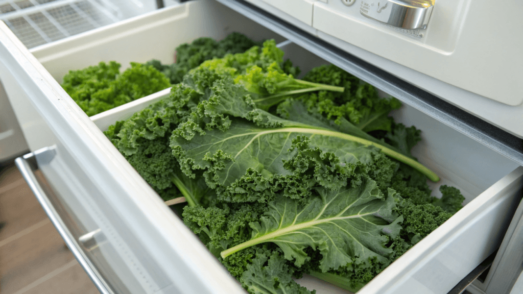 How to Store Fresh Kale Short-Term (Refrigerator Storage)